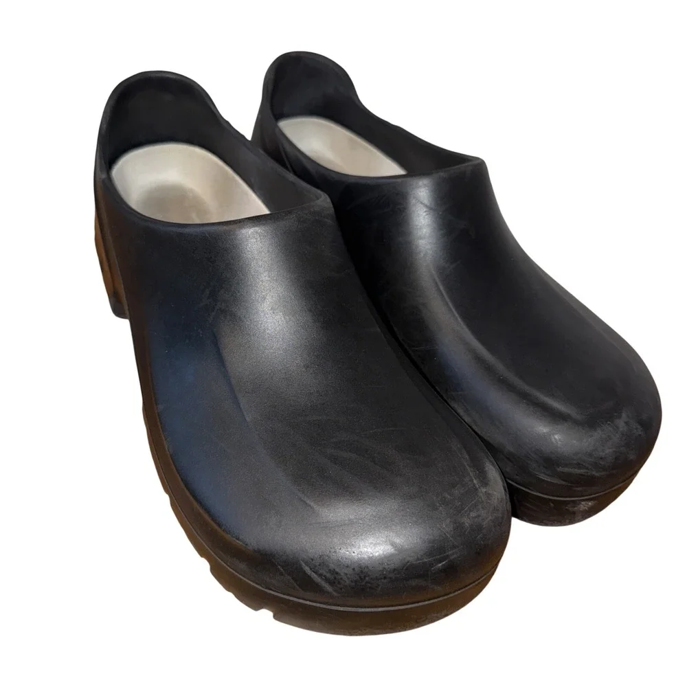 Birkenstock A640 Black Slip Resistant Work Clogs Mens 9 Womens 11 EU 42 Germany‎